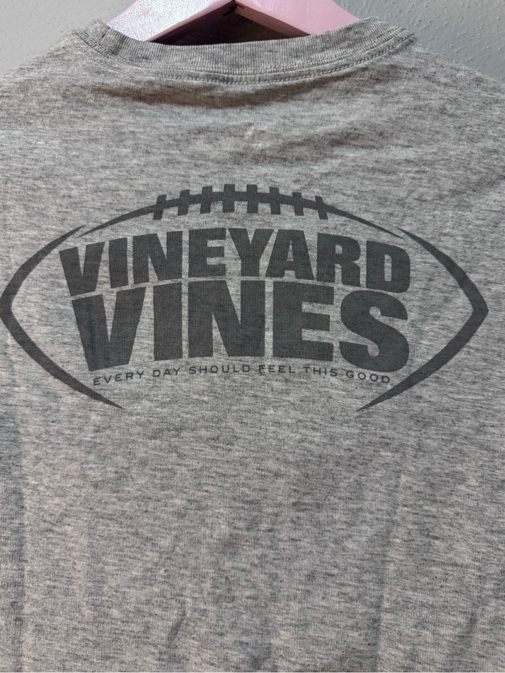 Vineyard Vines Kids Long-Sleeve Pocket Tee — Heather Gray